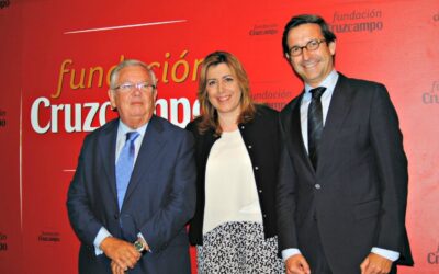 La Presidenta de la Junta de Andalucía en la Fundación Cruzcampo