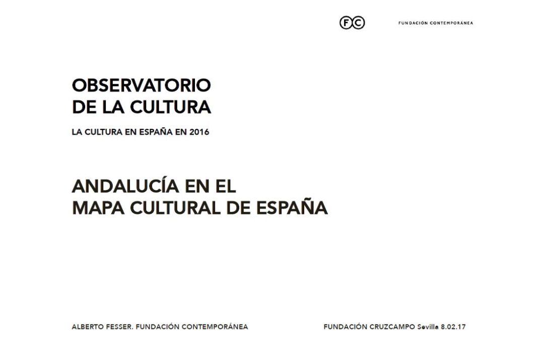 resultados del observatorio de la cultura para Andalucía