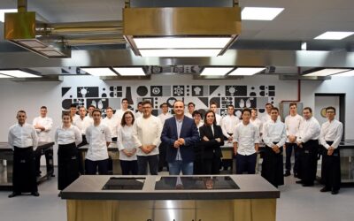 Inauguramos curso 2017-2018 con Ángel León en nuestra Escuela de Hostelería de Valencia