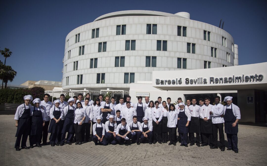 Escuela de Hostelería Fundación Cruzcampo en el Hotel Barceló de Sevilla